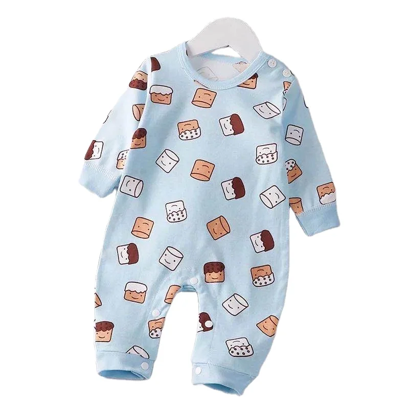 

Hot Sale Baby Romper Jumpsuit Long Sleeve Baby Climbing Clothes Romper Cotton Baby Kids Clothes Romper creeper suit