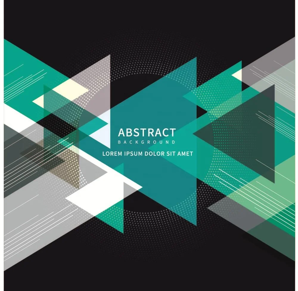
Abstract creative geometric background design posters 