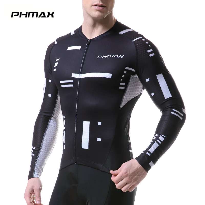 

PHMAX 2019 Top Quality Cycling Jerseys Man Long Sleeve Road Bike Jersey Maillot Ropa Ciclismo Mountain Bicycle Clothing Jerseys