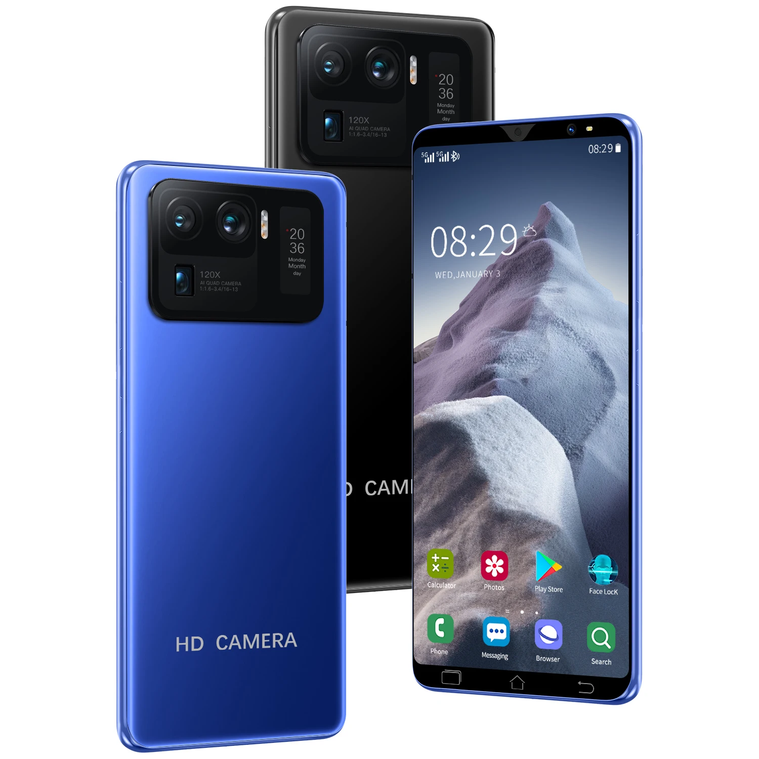 

3g 4g 5g hot sale original phones mobile android telephone portable free sample