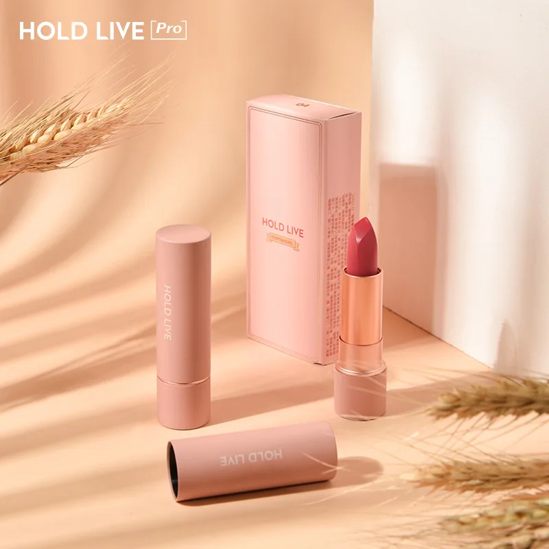

HOLD LIVE hacer tu propia marca de lapiz labial new makeup invention organic forever 6 shades cruetly-free velvet lipstick