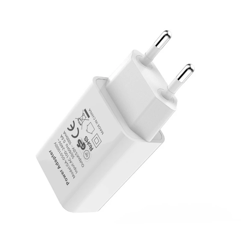 

CE KC Certified 1000ma High Quality Usb Power Adapter 5v 1a US EU AU JP Charger Accessories Fast Charging Mobile Phone Chargers, White /black