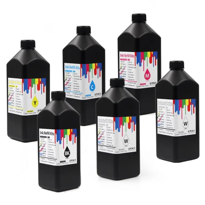 

Supercolor 1000ML/Bottle SoftLED UV Ink For EPSON XP600 DX5 DX7 Printhead