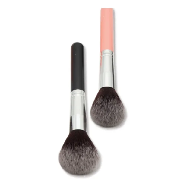 

Bronzer Makeup Brush cosmetic brush for application pink powder Fluffy brush cosmetics, Pink, black