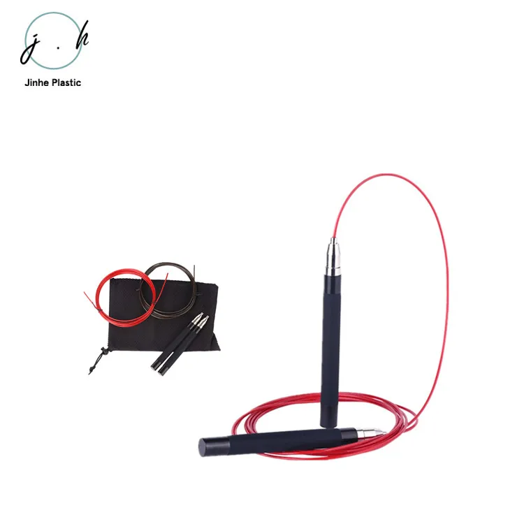 

2021 New Hot Selling High Speed Jump Skipping Rope Steel Cable for Workout Fitness Home Gym Exercises