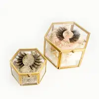 

free cruel cheap customized packaging fluffy Korean synthetic silk hair volume full strip lashes false mink eyelash