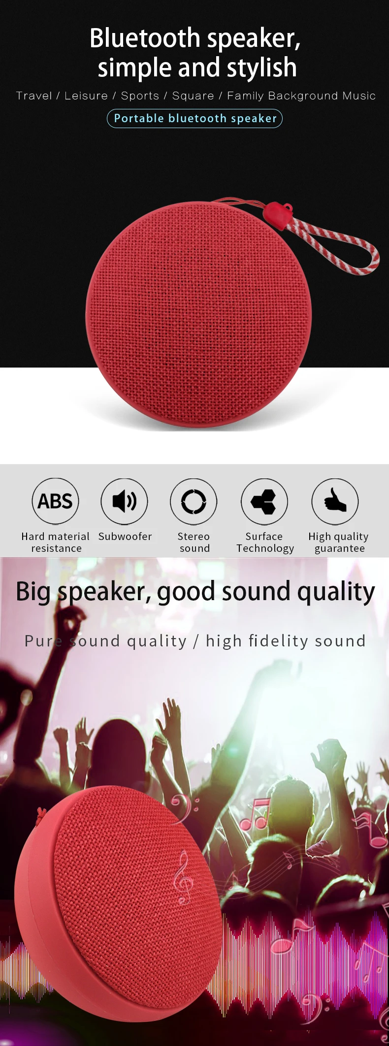 Gadgets Floor Speakers Toy Blue Tooth Speaker for Bikes Bluetooth-speaker - ANKUX.COM