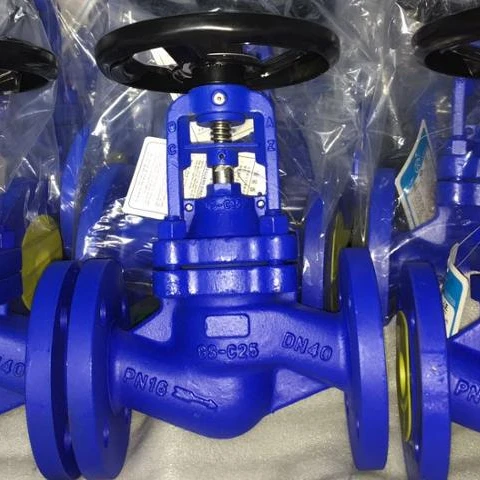 
DN 100 150 200 DIN Bellows Seal Carbon Steel Globe Valve ( Stop Valve ) 