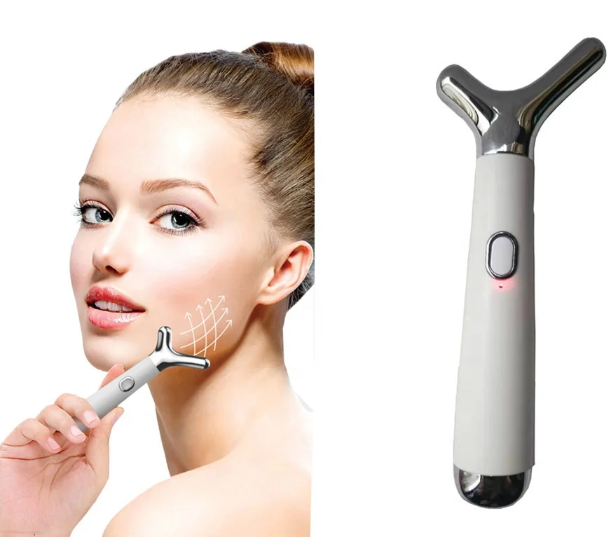 

V Face Lifting wrinkle Massager Platinum Microcurrent Y Shape Facial Machine