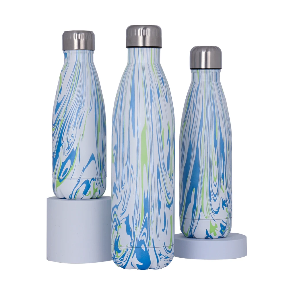 

New Design Double Wall Vacuum Flask Outdoor Sports Drink Cola Shaped Water Bottle, Customized