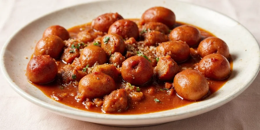 Indian-Style Polish Sausage Curry