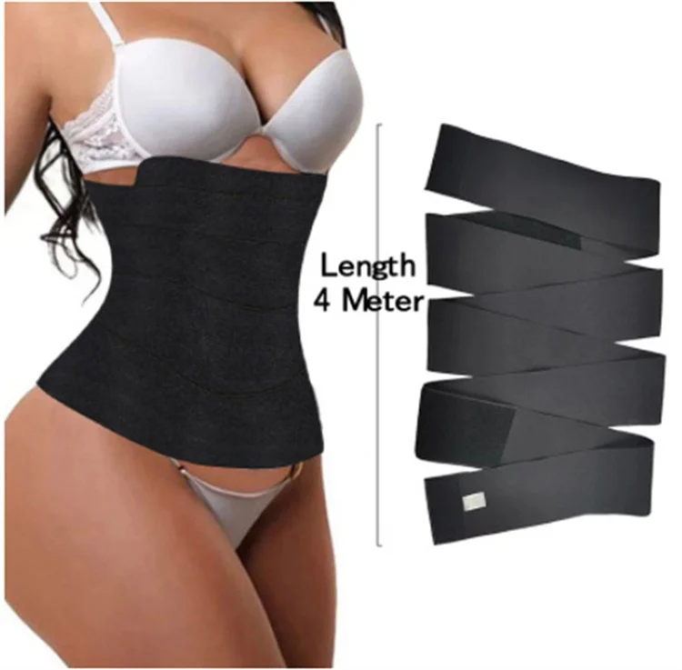 

New Trend Custom Logo Wrap Waist Trainer Corset Shaper For Belly Lose Weight Trimmer Belt, Customized color