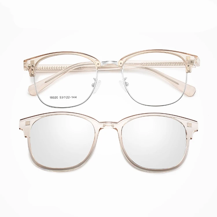 

DL Glasses DLL18020 manufacturer Clip On Men shades Magnetic Polarized Custom Wholesale Polarized Fashion Sunglasses 2021