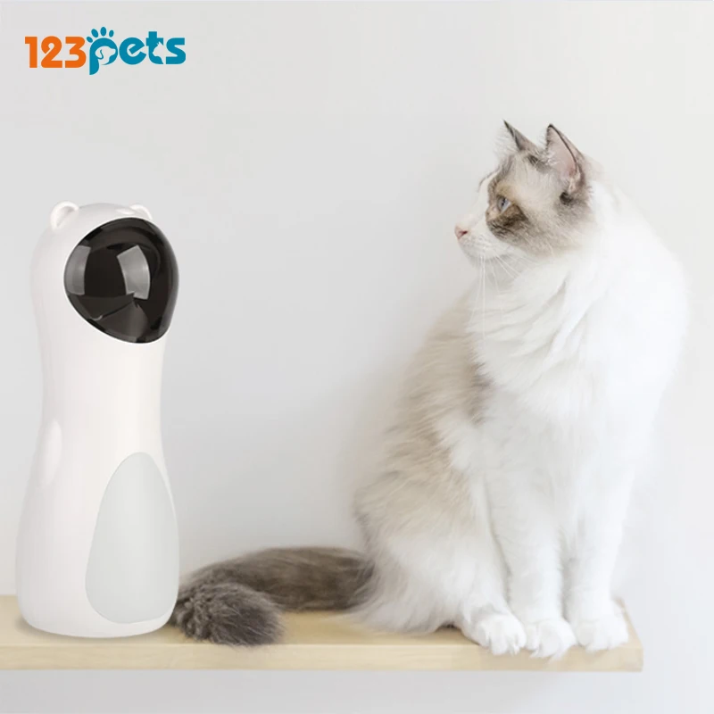 

Shenzhen Robot Pets Educational Luxury Cat Laser Toys Manufacturer Electric Interactive Korean White ABS Plastic Sustainable W1