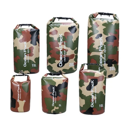 

Water Resistant 2L5L10L15L20L30L your own logo Custom Logo large Big Size Sports customized military waterproof dry bag