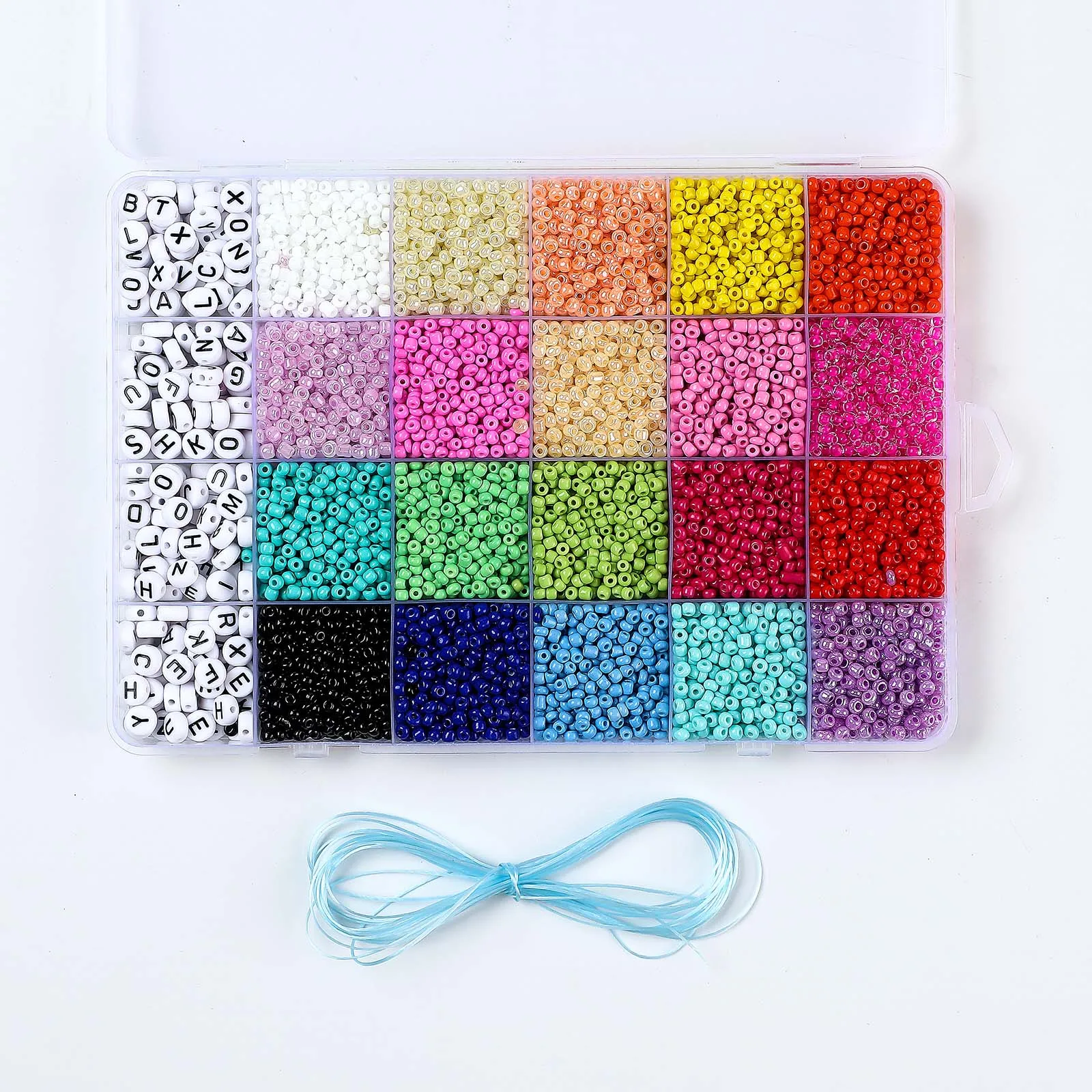 

Trend accessories hand made acrylic DIY beads round 330 letter beads 6000 millet beads, Colorful