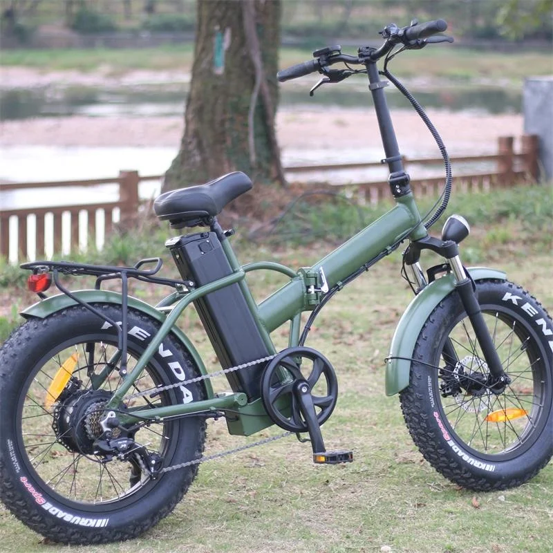 

Eu warehouse China ebike 500w electric bike bicycles foldable e bike for adult with 20 inch fat tyres
