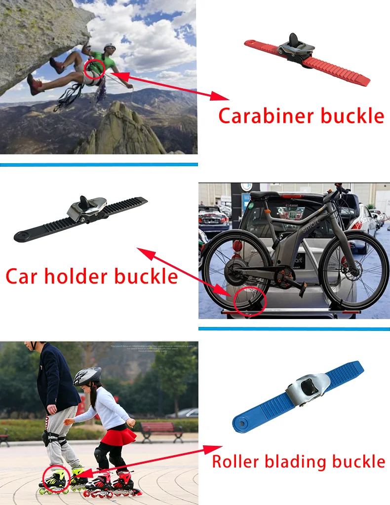
Unisex Light Rail Binding Backcountry Kit Shoe Boots Buckled Strap Adjustable Buckle 