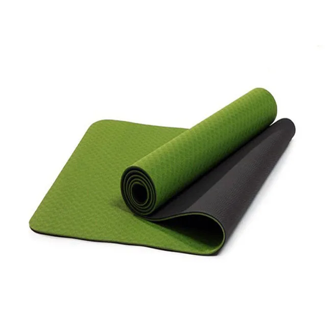 

Cheap Price Top Quality Soft TPE Indoor Fitness Yoga Mat Woman Exercise Gym Equipment, Customized color