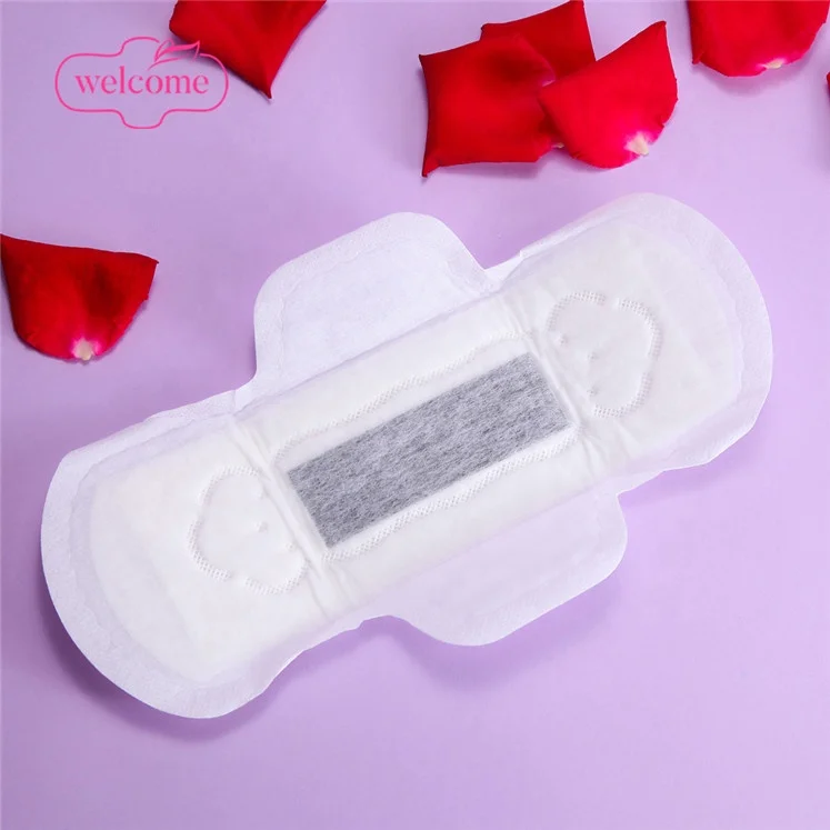 

Womens Natural Bamboo Fiber Yew Sanitary Pad Heavy Menstrual Charcoal Pads