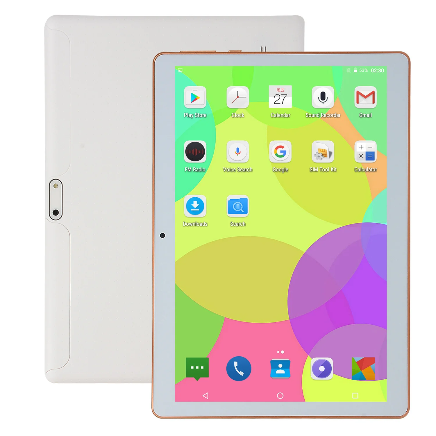 

10 inch high quality 1280x800 Dual Sim Card Slot phablet