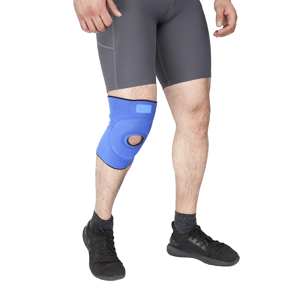 

Factory price Professional Knee Brace Knee Compression Sleeve Support for Men Women with Patella Gel Pads