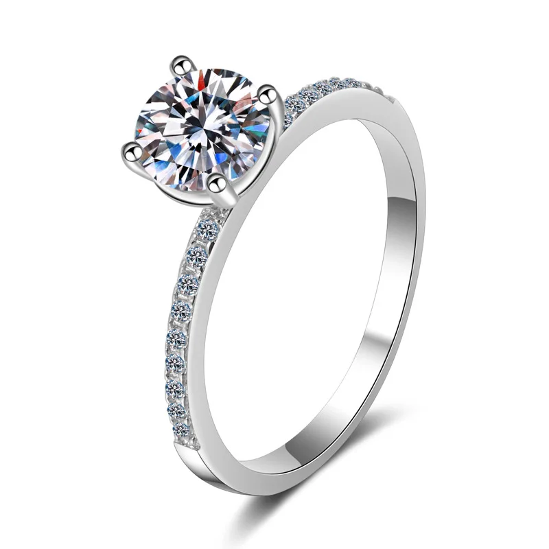 

Fashion wholesale jewelry S925 Sterling Silver Plated PT925 Gold Ring