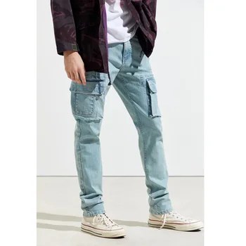jean cargo trousers