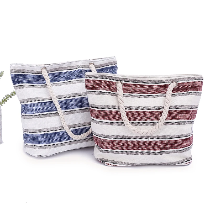 

RTS Wholesale Custom Logo Cotton Canvas Tote Beach Cheap Wholesale Large Shopping Bags, Multi