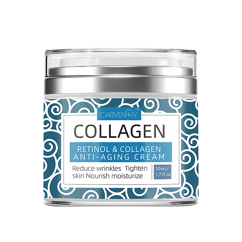 

Amazon Top Seller Private Label Collagen Crema Anti Aging Wrinkle Firming Elastin moisturizing Facial Cream