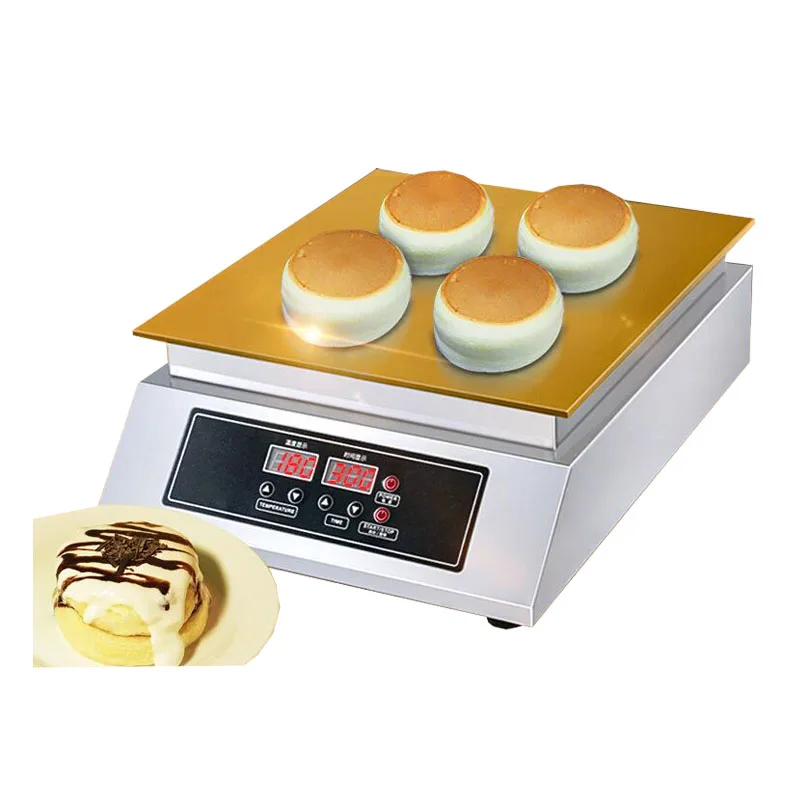 

Wholesale Electric Single head Souffle Pancake Making Machine Dorayaki Pancake Maker