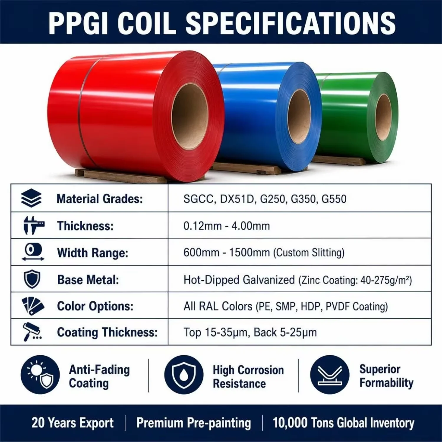Best Price Color Coated Prepainted Galvanized Steel Ppgi Coiled Steel Coils