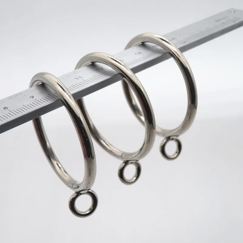 Wholesale Metal Black Bathroom Shower Curtain Hook Gourd Fiveball