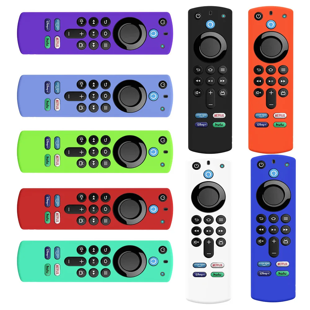 

2021 For Amazon Fire TV Stick 4K 3rd Gen Remote Silicone Case Protective Cover with Alexa Voice Remote 3rd Gen 3