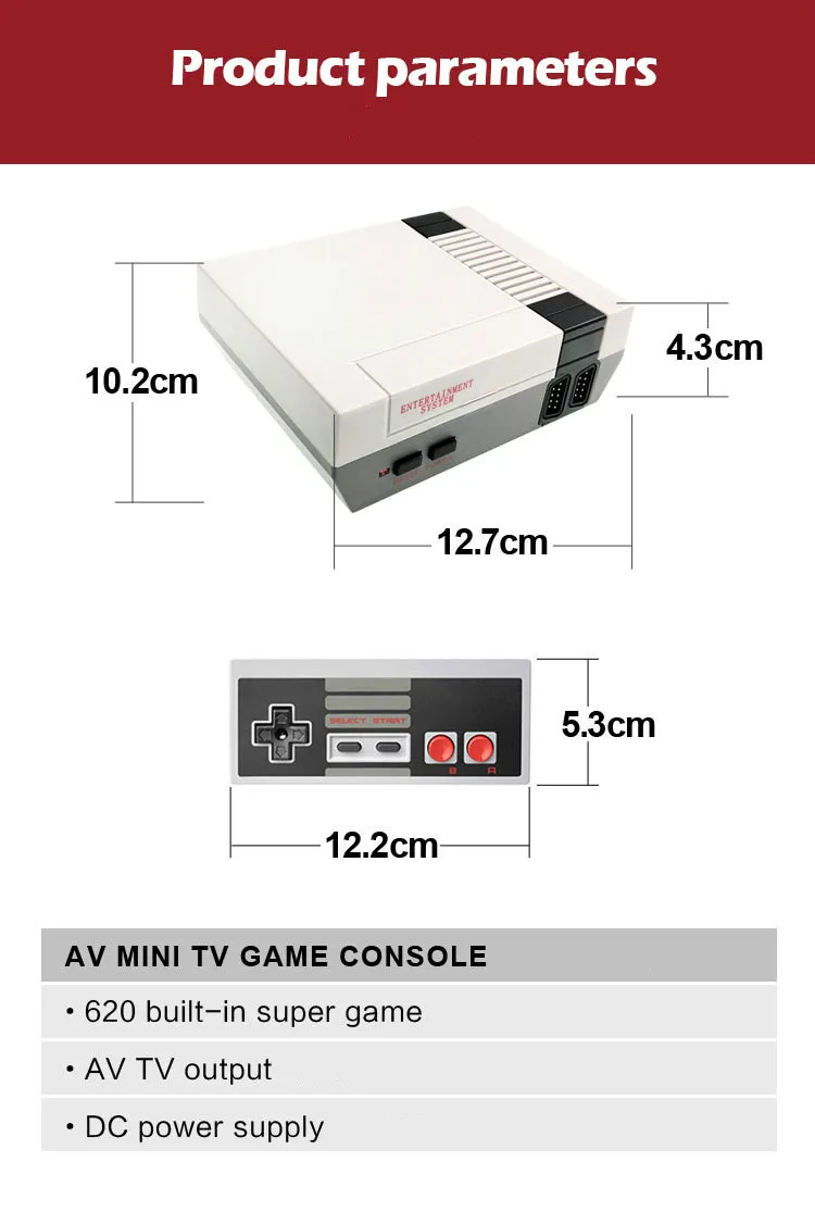 2020 Hot sale Mini classic retro nostalgic double home TV game console