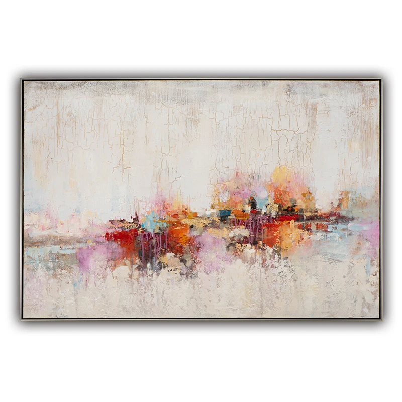 

Large wall painting on oil painting vertical handmade abstract art decorative frames for living room decoration painting