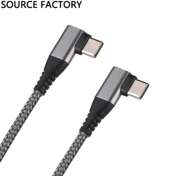 

1M/2M/3M PD 480 Mbps 3A fast charging data cable type-c to m l c pd 20w usb-c to usb-c 90 degree data transfer data line