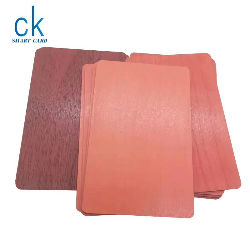 

Colorful blank wood card for Laser engraving or printing