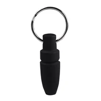 

Custom Logo Black Color Plastic Cigar Punch Punches With Keychain