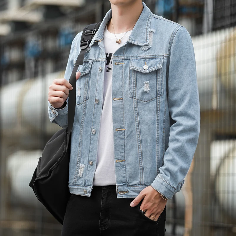 Fashion Design Blue Distressed Denim Jacket For Men Vintage Wash Biker Ripped Jean Jackets Buy Blue Distressed Denim Jacket Men Biker Ripped Jean Jackets Vintage Wash Denim Jaket Men Product On Alibaba Com