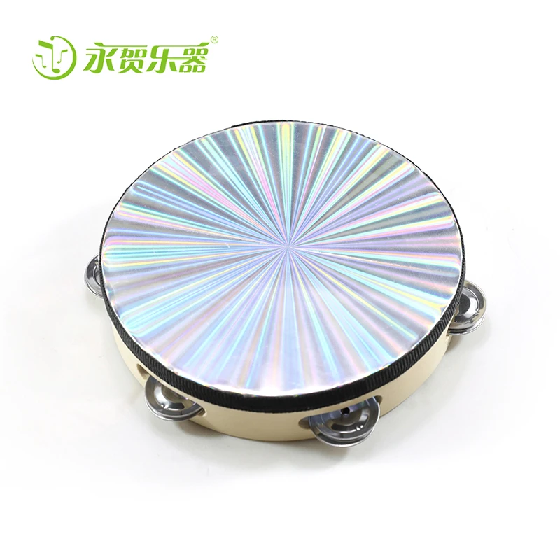 

Wholesale Traditional Percussion Instrument Prismatic Radiant Tambourine