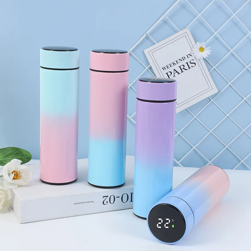 

Smart thermos Temperature display Reminder termos Vacuum insulation Stainless Steel Smart Water Bottle with Custom Logo