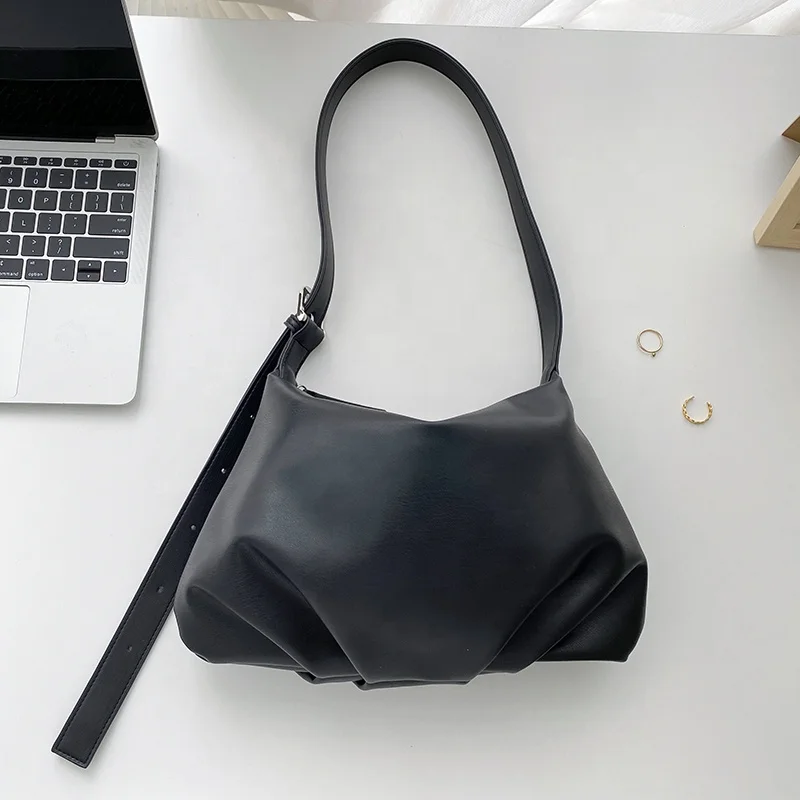 

New fashion creative design cross-body bag large capacity shoulder bag fold soft side small square bag