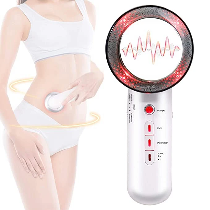 

3 in 1 EMS infrared ultrasonic body massager Tools Portable Infrared Ultrasonic Therapy Body Slimming Fat Burning Machine