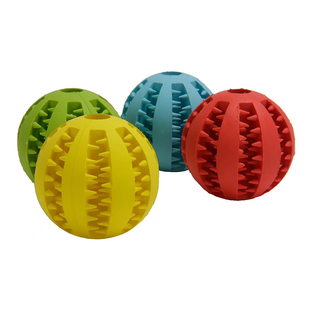 

Toys Chew Dog Toothbrush Pet Ball Cat Puppy Chew Toy Food Dispenser Bite-Resistant Clean Teeth Pet Playing Ball, Picture