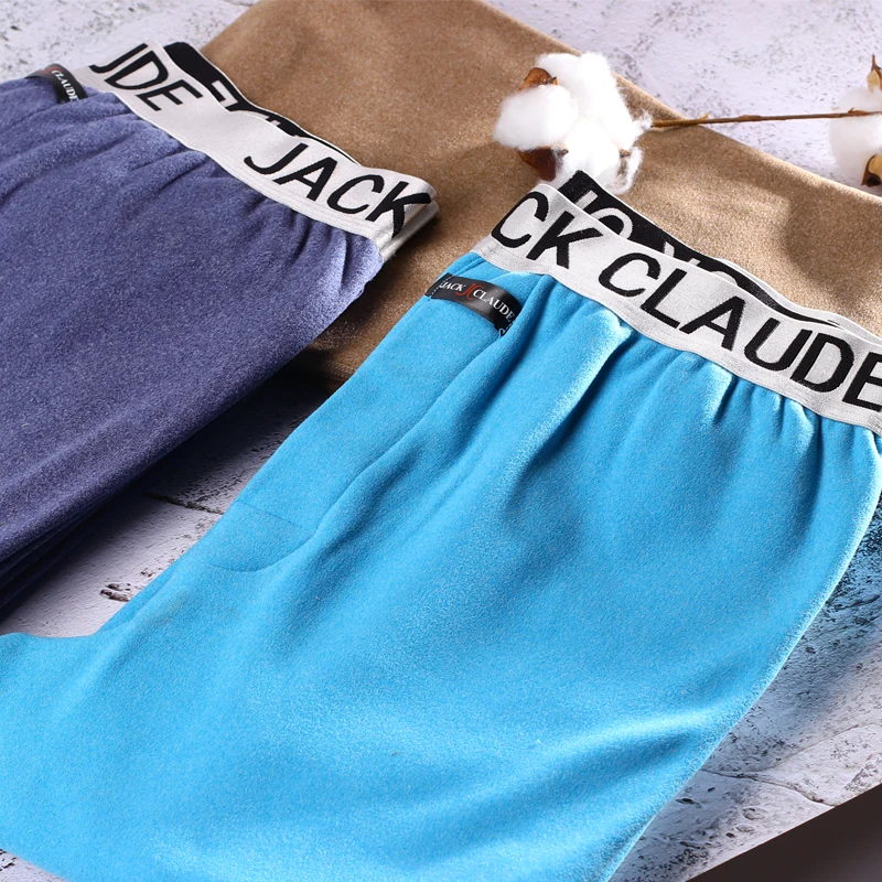 
Ultra Warm Thermal Legging Double Sides Fleece Wide Elastic Band Mens Winter Long John Pant 