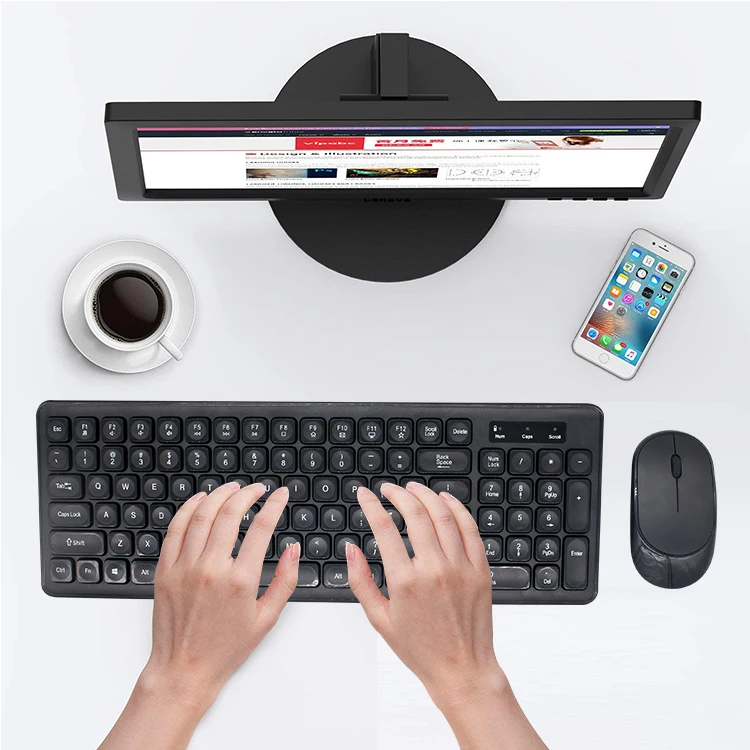 

Wireless 2.4 GHZ Bluetooth keyboard and mouse for macbook ipad Low price spot wholesale, White/bule/pink/blck/red