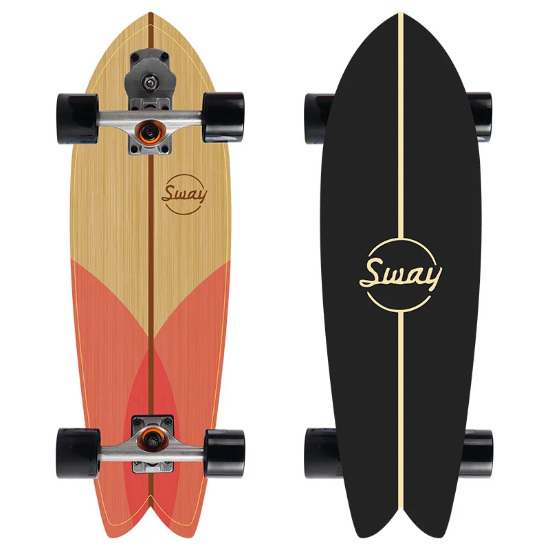 

2021 Newest Design OEM Acceptable S7 Truck Sway Surfskate 7 Ply Canadian Maple Surf Skate