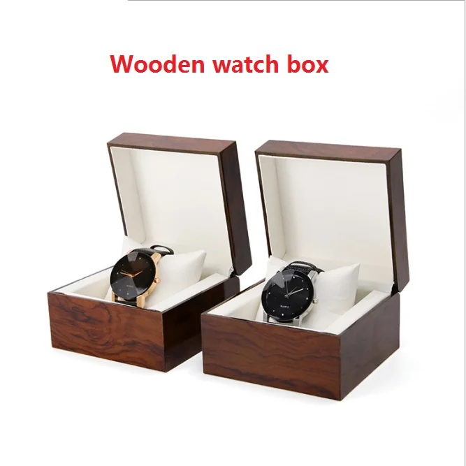 

Wooden watch box, Brown