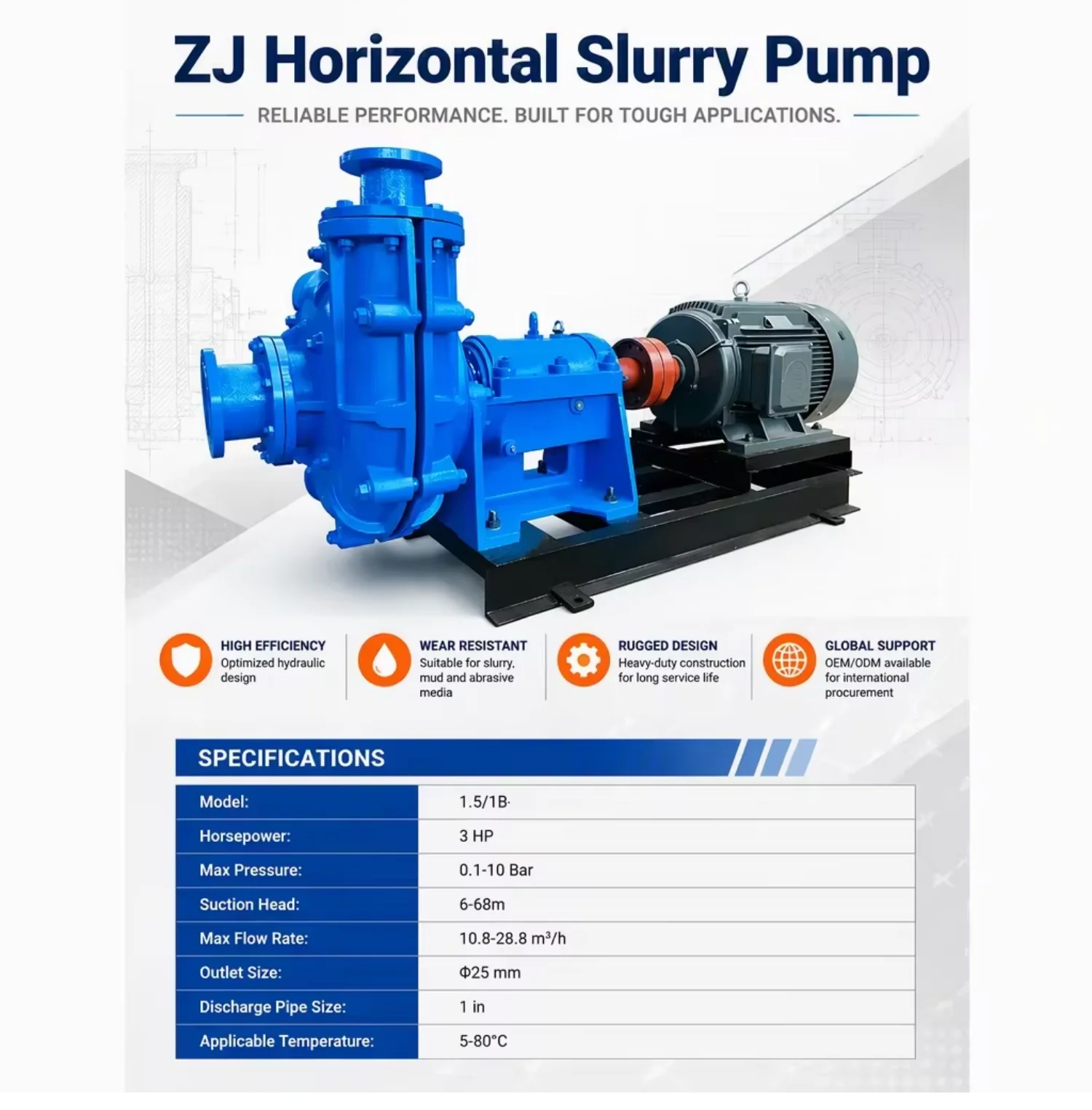 Mud Pump, Centrifugal, Stainless - detail 6